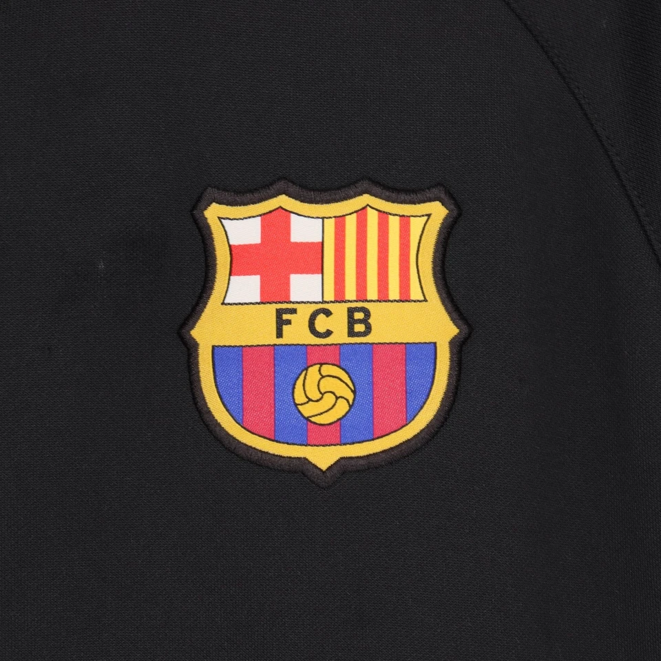 Chaqueta de fútbol Nike FC Barcelona chaqueta de pista de fútbol para hombre talla L negra amarilla Foto 4 de 4