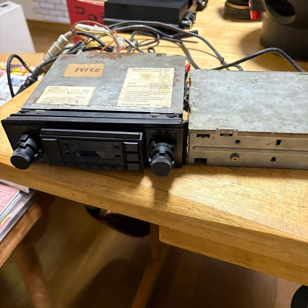 Nakamichi TD1200 2 sets PA-302 2-channel power amplifier Wiring is