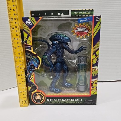 Xenomorph Alien Collection Lanard Warrior Xeno & Canister Walmart Exclusive Blue