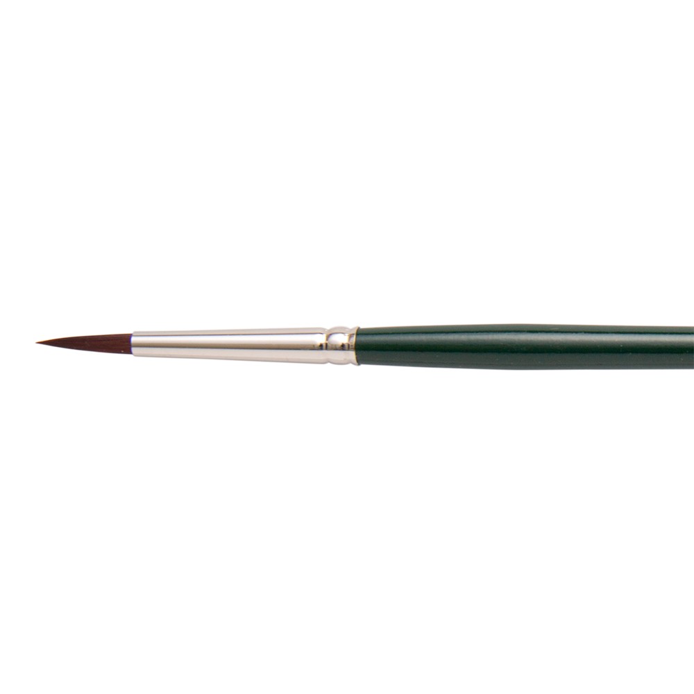 Silver Brush : Ruby Satin : Synthetic Brush : Series 2500 : Round : Size 4