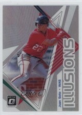 2019 Panini Donruss Optic Illusions Holo Prizm Juan Soto #OI-8 12n8