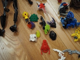 LEGO Bionicles Hero Factory Bulk Pack  5 LBS of Masks, Weapons, and Pieces