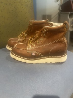 Thorogood Women s 6 M American Heritage Tobacco MOC Toe Max Wear Boots #016