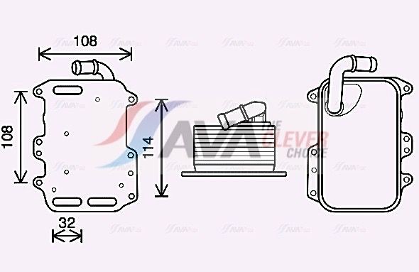 Ava Ai3405 Cooling Oil Cooler - Image 2
