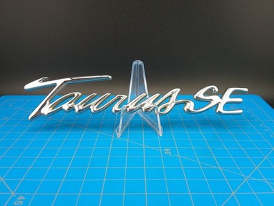Ford Taurus SE Chrome Emblem Badge Nameplate Rear OEM Script 1996-1999 Genuine