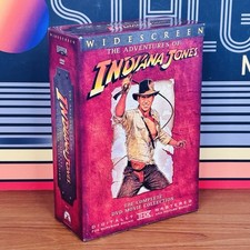 The Adventures of Indiana Jones Complete DVD Movie Collection 4 Disc Box Set