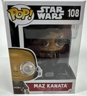 Funko Pop! Star Wars Maz Kanaka #108 Vinyl Figure