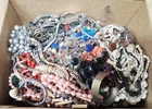 HUGE 12 Pound Lot Vintage To Now Multicolor Costume Craft/junk Jewelry