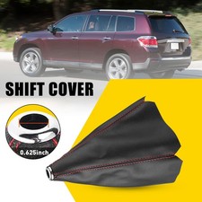 Universal Black Manualauto Gear Stick Shift Knob Boot Handle Cover Seal Leather Universal Black Manualauto Gear Stick Shift Knob Boot Handle Cover Seal Leather