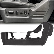 Front Driver Seat Trim Cover Panel Fit for 2009 -2014 Ford F-150 Seat Switch