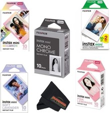 Fujifilm Instax Mini Film Variety Pack 5 Unique Styles Instax Cameras 60 Sheets