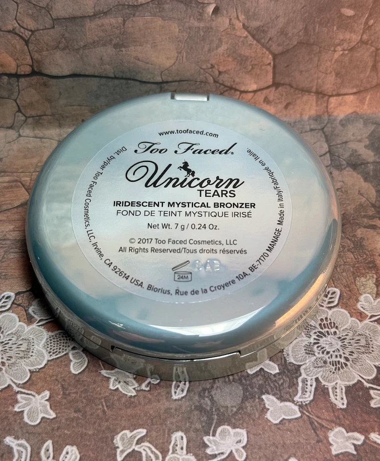 Too Faced Unicorn Tears Iridescent Mystical Bronzer-0.24 oz-NIB-Pristine Package - Image 4 of 4