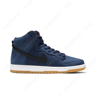 Nike Dunk High Pro Iso Sb Orange Label Midnight Navy CI2692-401