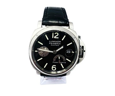 Panerai Luminor Marina Men's Black Watch Reserve- PAM00104
