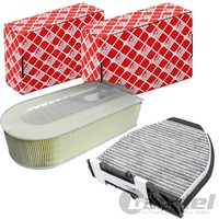 Febi Filterset Inspektionspaket Passend FüR C/E Klasse W/S 204 212 GLK X204