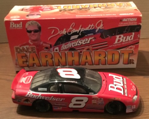 Dale Earnhardt Jr. LE #8 Budweiser 2000 Monte Carlo 1:24 Diecast Metal Car Figure | Pristine Auction