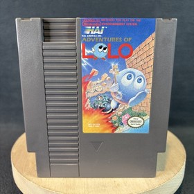 Nintendo NES - Adventures of Lolo - Game & Case - Tested