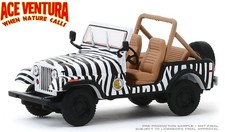 Greenlight 86574 1/43 Scale 1976 Jeep Cj-7 - Ace Ventura: When Nature