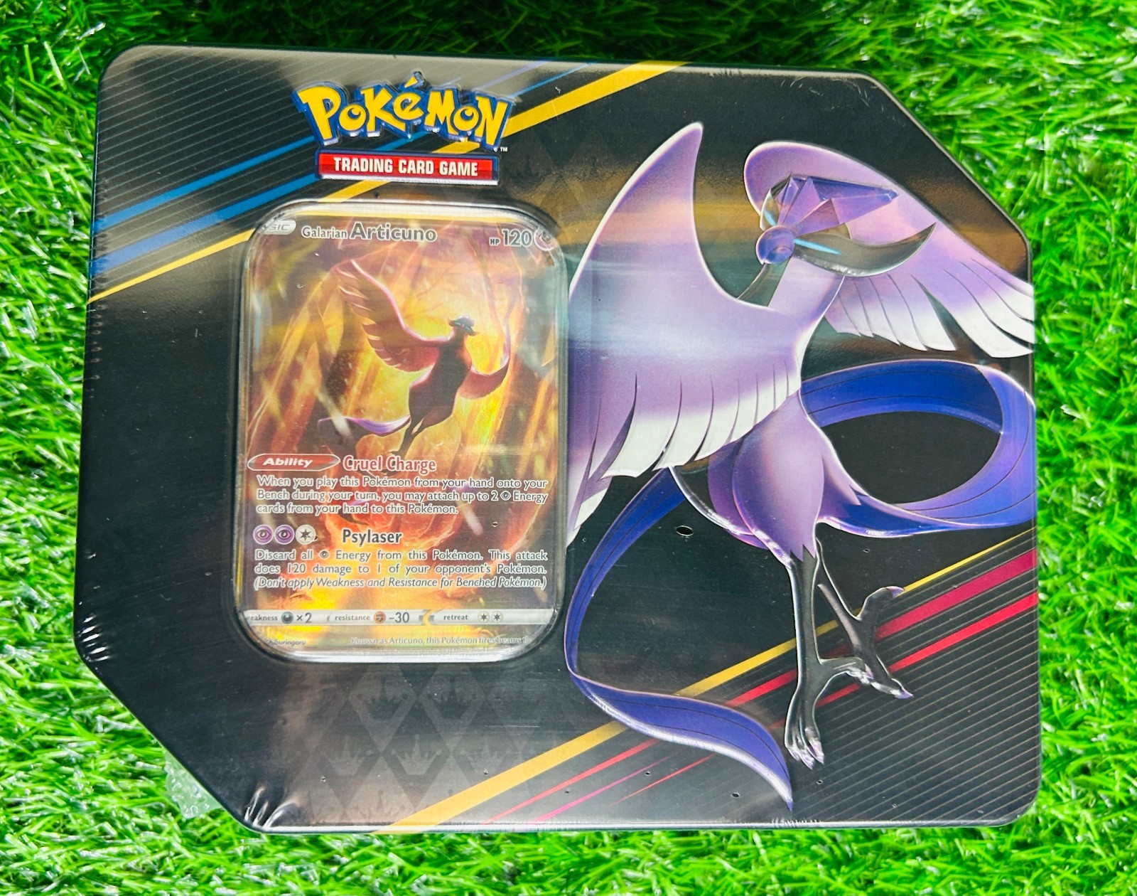 Pokemon Crown Zenith Galarian Articuno Tin Sealed