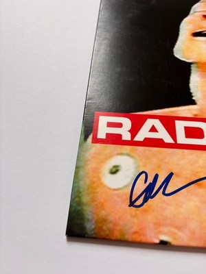 RADIOHEAD FULL BAND SIGNED THE BENDS VINYL ALBUM THOM YORKE +4