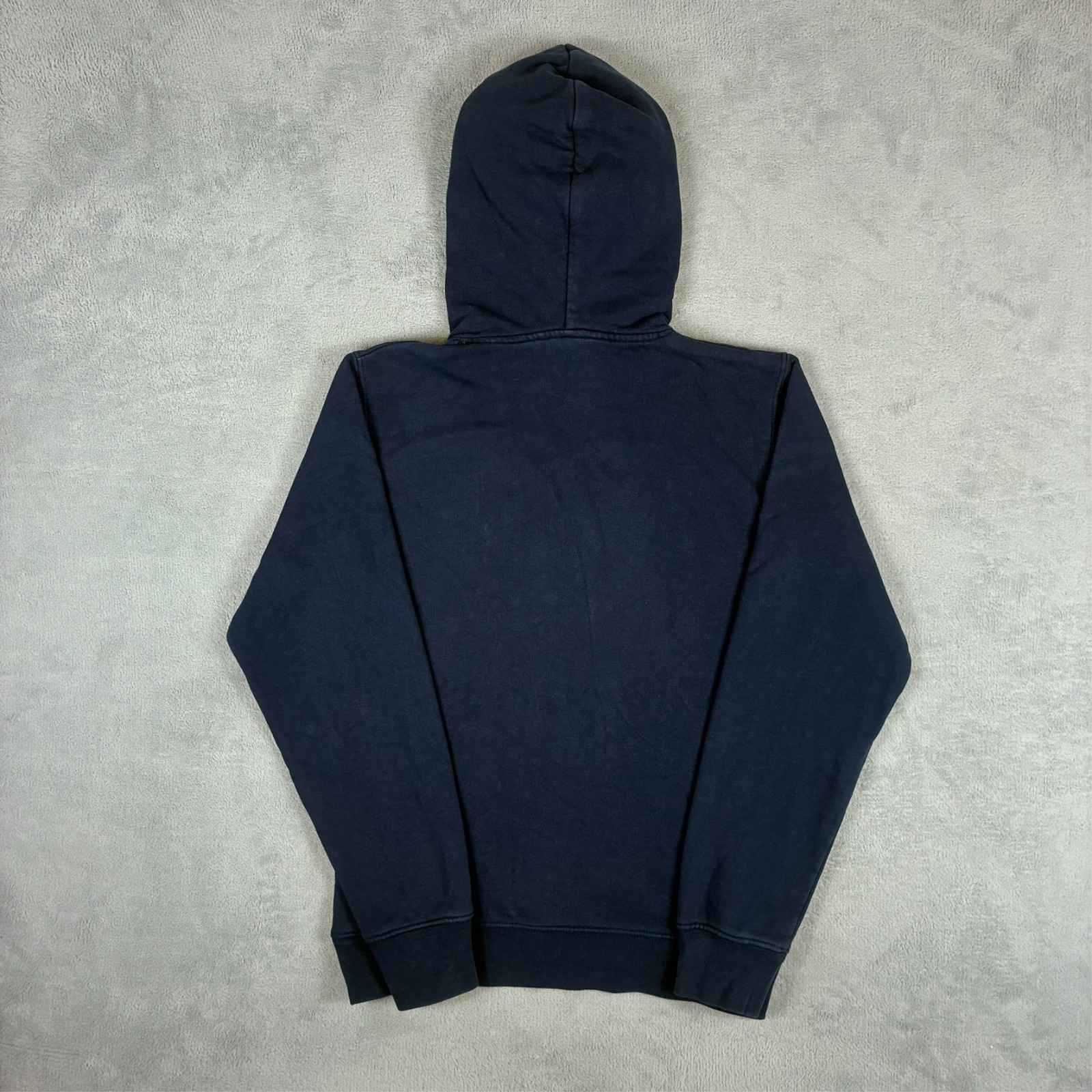 VTG Carhartt 2000's Y2K Navy Blue Heavyweight Size XS Pullover Hoodie image 8