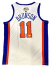 Jalen Brunson Signed New York Knicks NBA FINALS PATCH Jersey Autographed JSA COA