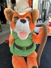 VTG Disney Store Robin Hood 16" Stuffed Plush Preowned
