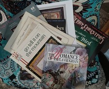 Cross Stitch Leaflets and Book-Leisure Arts ,...