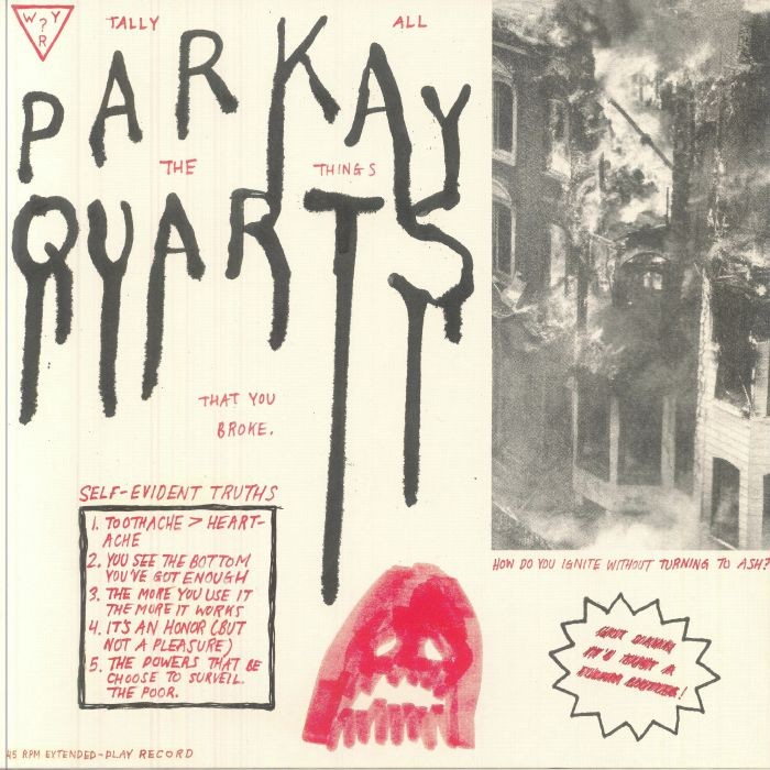 PARQUET COURTS - Tally All The Things You Broke EP - heavyweight vinyl 12""