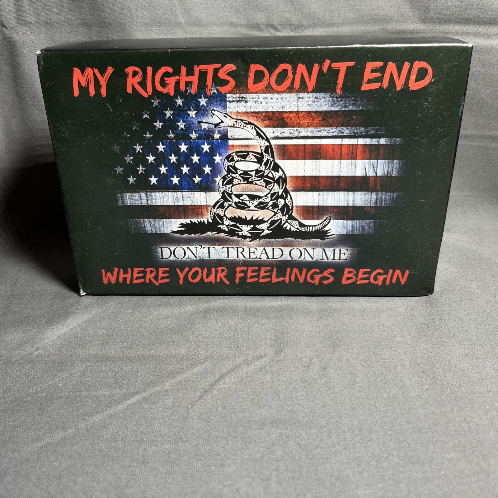 Kentucky Cutlery Company Fixed Blade & Pocket Knife Set Don’t Tread On Me