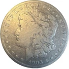 1903 S Morgon Silver Dollar VG Details Nice Coin