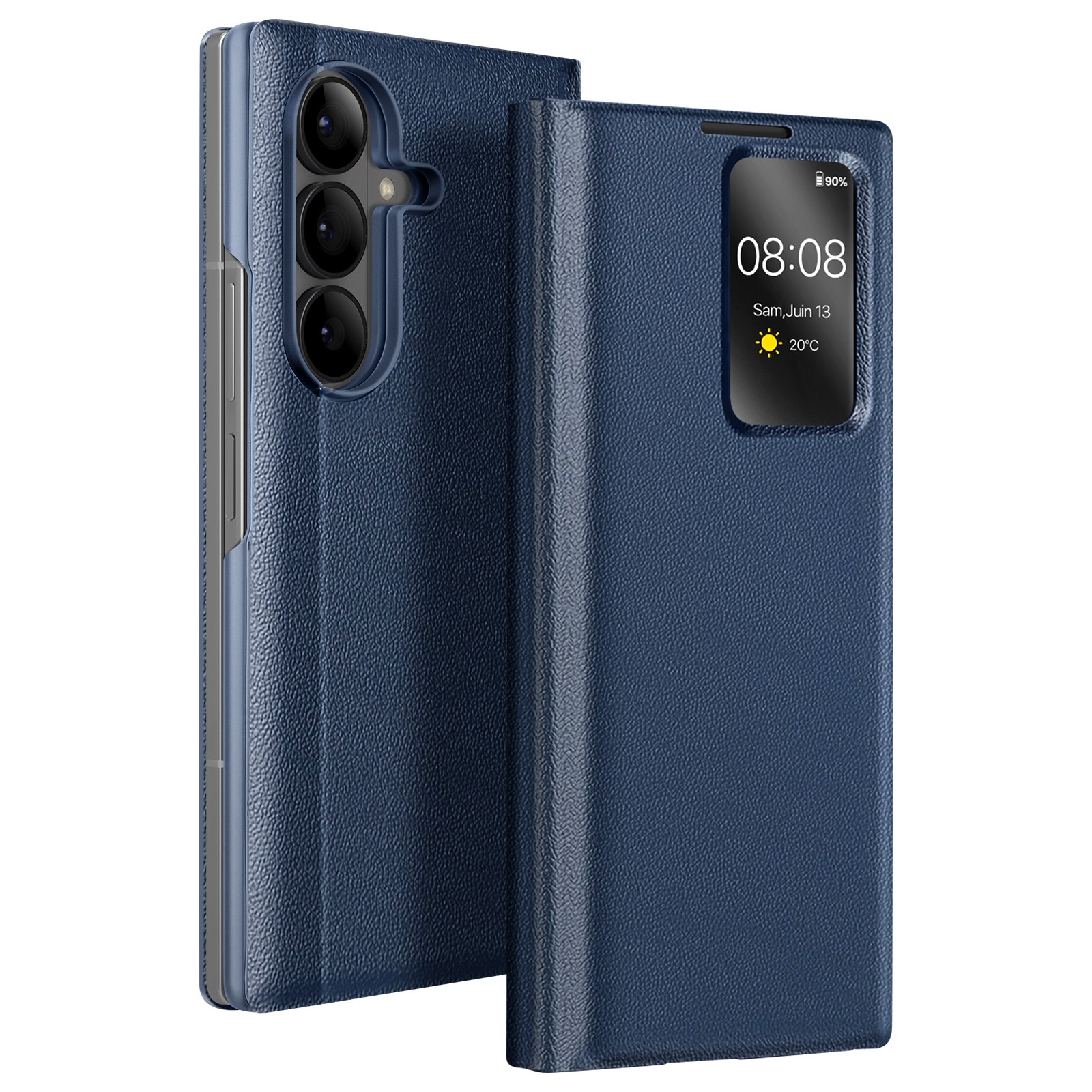 Housse Galaxy Z Fold 7 antichoc avec rangement carte pour libérer vos poches encombrées
