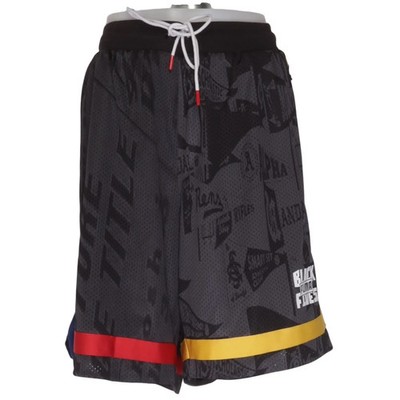 Puma, Basketball Shorts, Größe: 3XL, model: black fives, Grau/Mehrfarbig #PUr