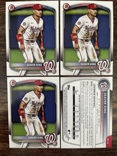 SEAVER KING 2025 Bowman #BCP-93 Nationals Lot Of 4 Cards