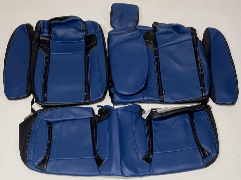 Leather Seat Covers for 2015-2023 Dodge CHARGER Pacific Carbon