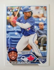 2023 Topps Update Series #US293 Wynton Bernard RC Toronto Blue Jays Outfielder 