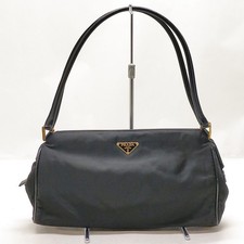 Prada Hand Bag Black Nylon 3967467