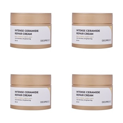 Deoproce Intense Ceramide Repair Cream 50ml*4Pcs / FREE SHIPPING