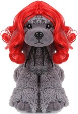Funny Dog Cat Cosplay Wig, Pet Costumes Red 