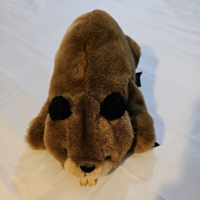 Applause Beaver Puppet Stuffed Animal Billy Vintage