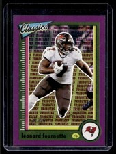 2022 Panini Classics Timeless Purple Leonard Fournette /50 Tampa Bay Buccaneers