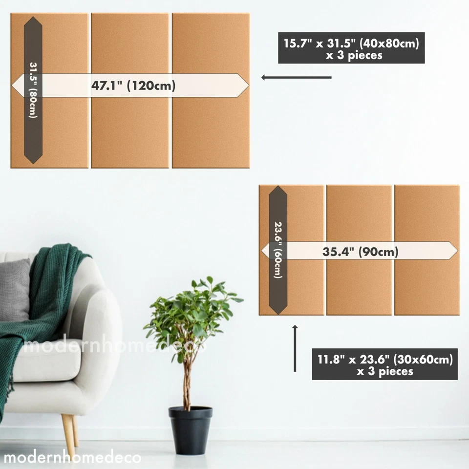 Póster de arte de pared con impresión en lienzo de Buda durmiente pacífico 3 piezas decoración del hogar Foto 4 de 4