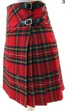 Ladies Royal Stewart Tartan Billie Kilt Brand New