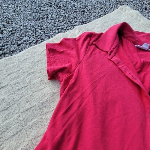 NUEVO SIN ETIQUETAS J Jill Pima Algodón Mezcla Modal Camisa Vestido Talla XS/S Rosa - Imagen 2 de 9