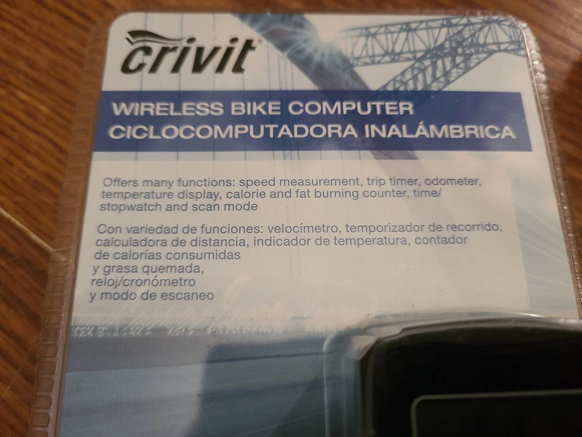 CRIVIT Compteur de vélo sans fil