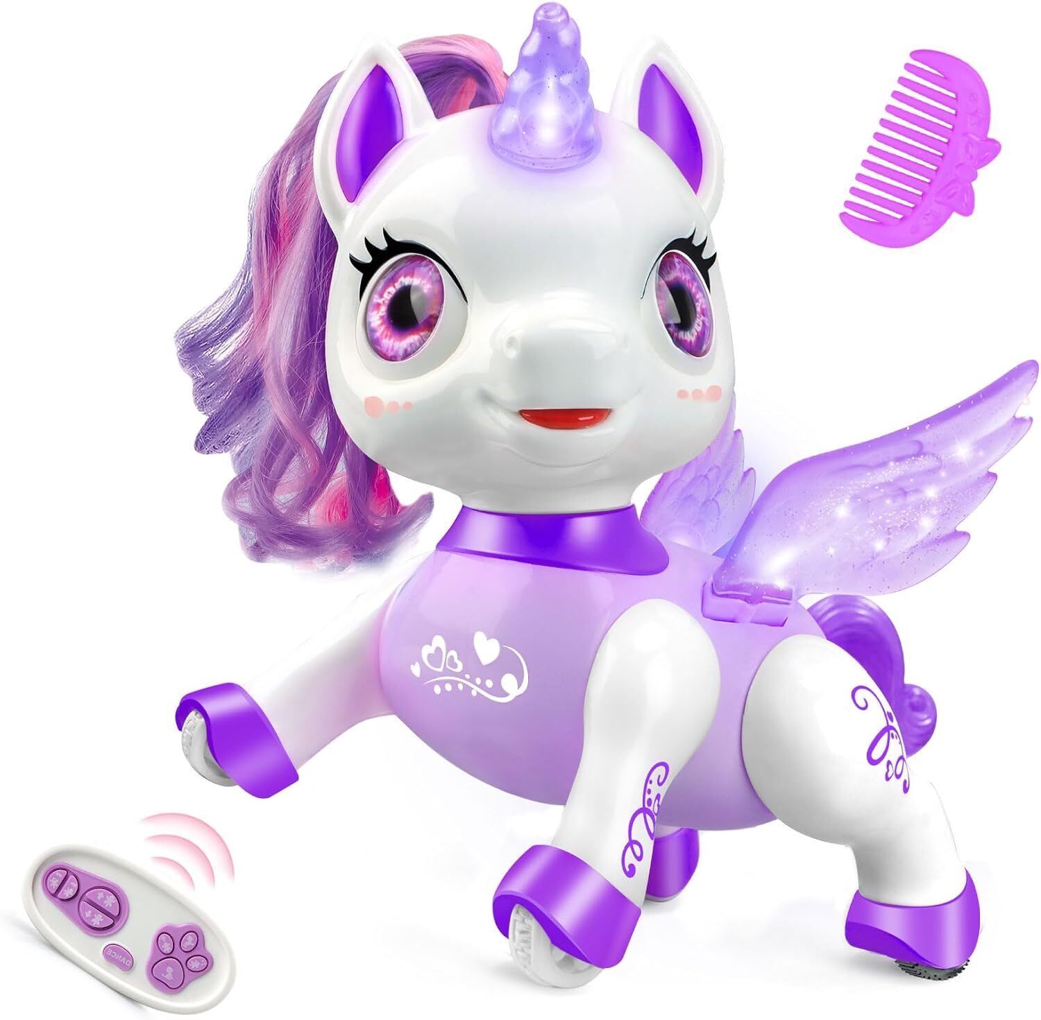 Roboter Kinder, Einhorn Geschenke Für Mädchen, Ferngesteuertes Einhorn Spielzeug