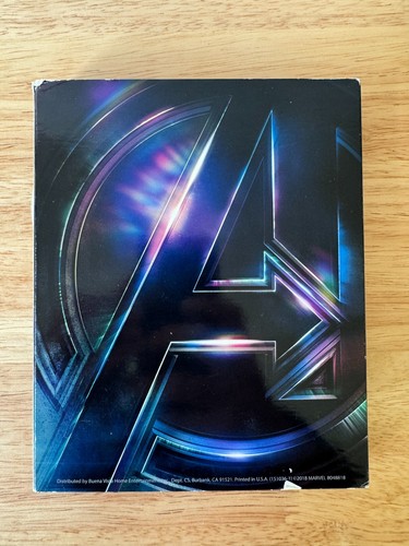 Avengers Infinity War 4K Ultra HD Blu-ray 2-Disc Set Target w Slipcover & Book - Picture 3 of 7