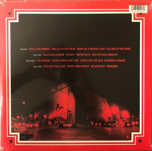 RAGE AGAINST THE MACHINE - LIVE AT THE GRAND OLYMPIC AUDITORIUM 2 LP 180g VINYL - Picture 3 of 9