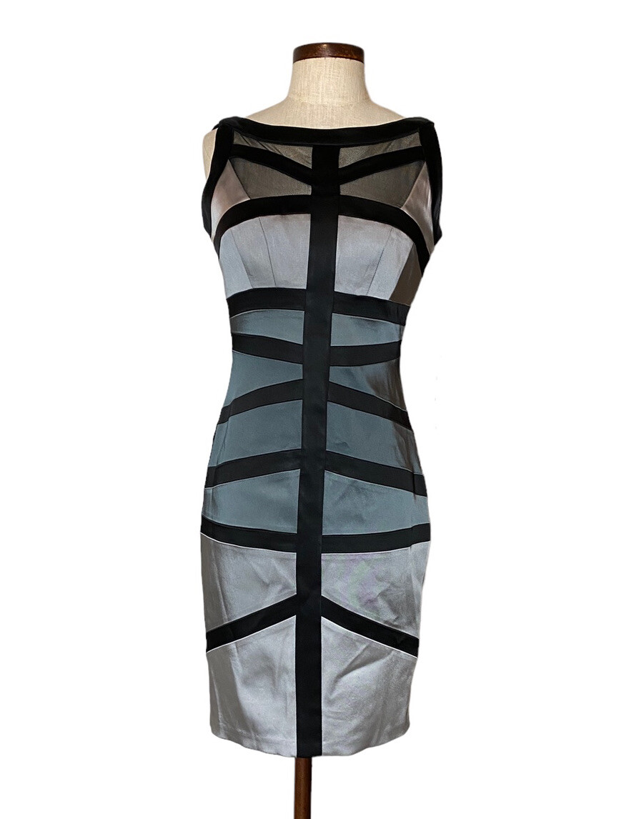 chinese dress ladies Widow Shibari Bondage Graphic Mesh Maxi Dress