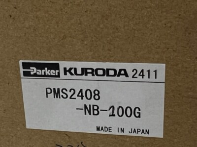 Parker Kuroda PMS2408-NB-100G AC100/110V Manifold Solenoid Valve 